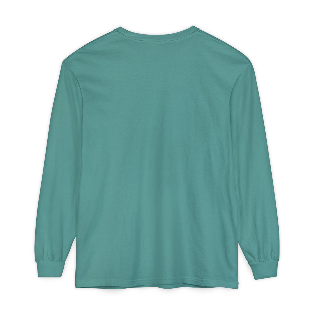 "Shrooming Where the Grass Is Greener" - Front Design Psychedelic Mushroom Long Sleeve T‑Shirt