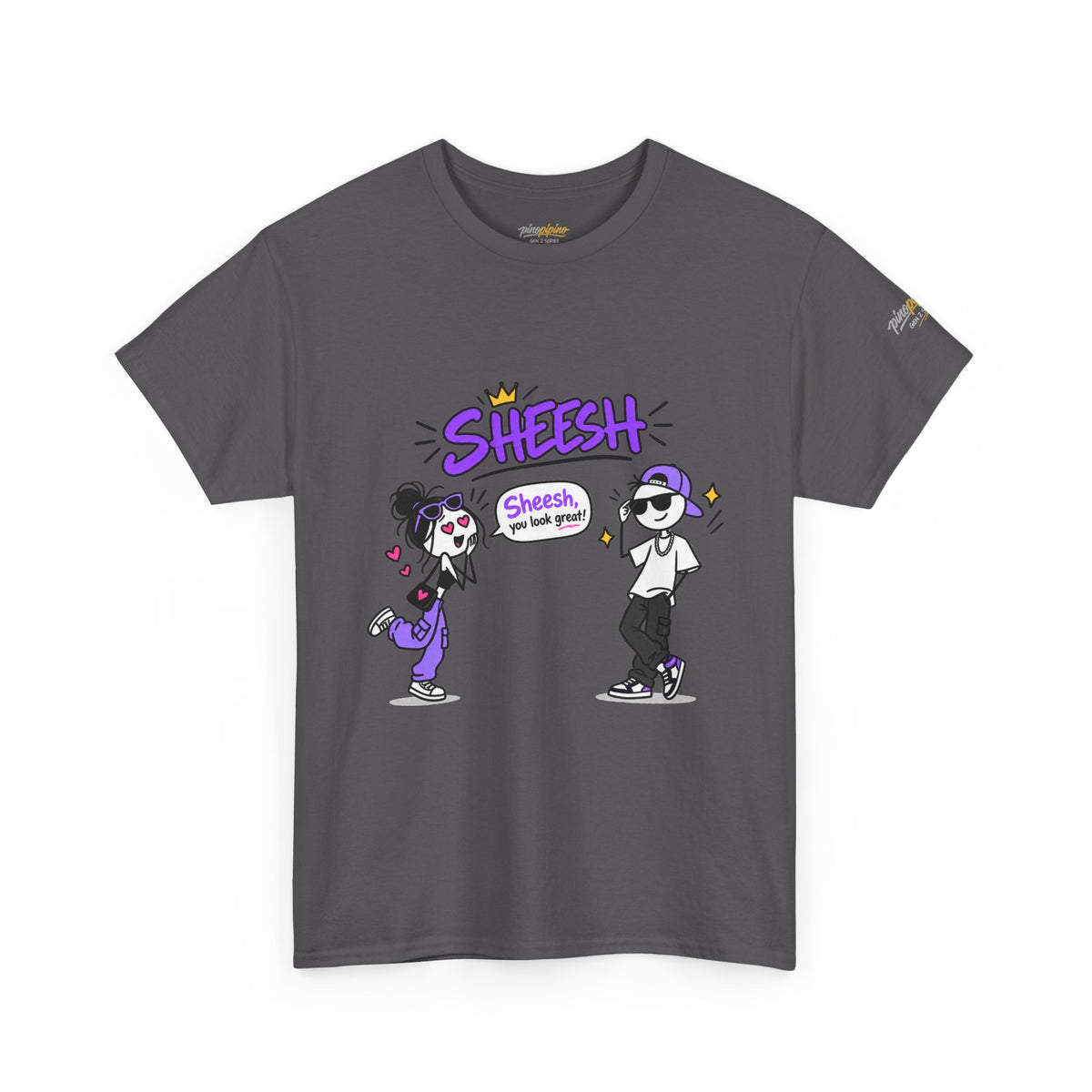 "Sheesh" Cartoon Tee — Funny Retro Graphic T-Shirt