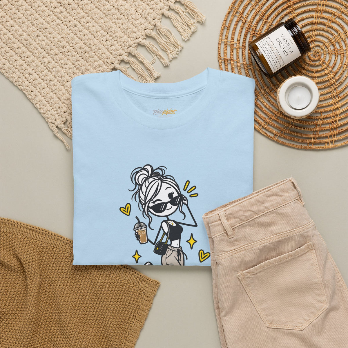 "SNACC" Woman Streetwear Graphic Tee