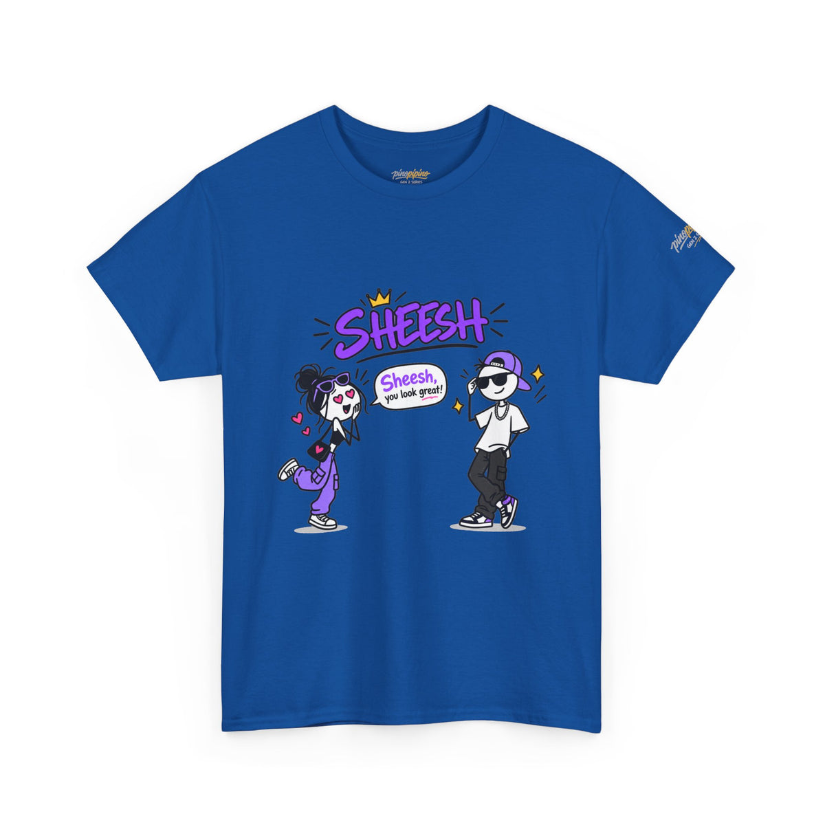 "Sheesh" Cartoon Tee — Funny Retro Graphic T-Shirt