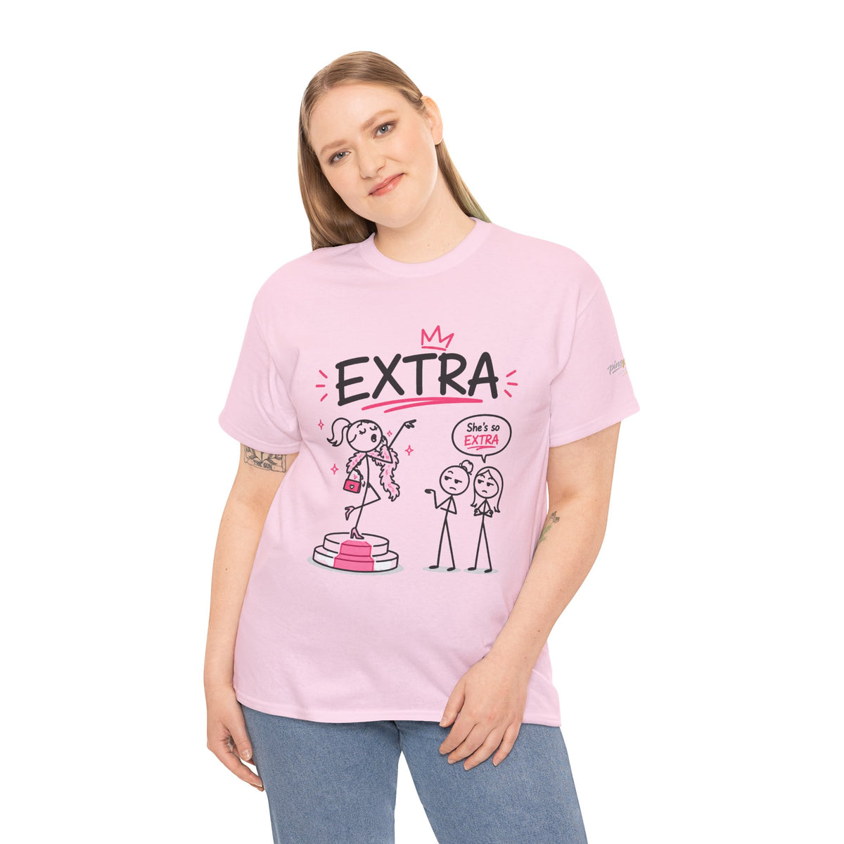 Funny Graphic Tee "She’s So Extra"
