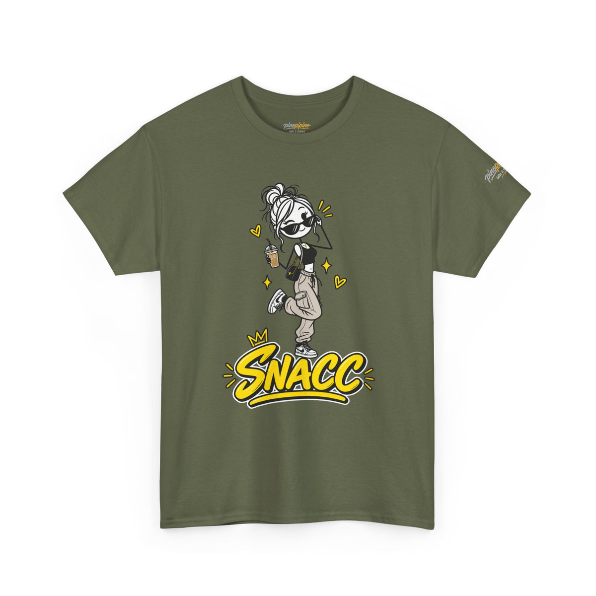 "SNACC" Woman Streetwear Graphic Tee