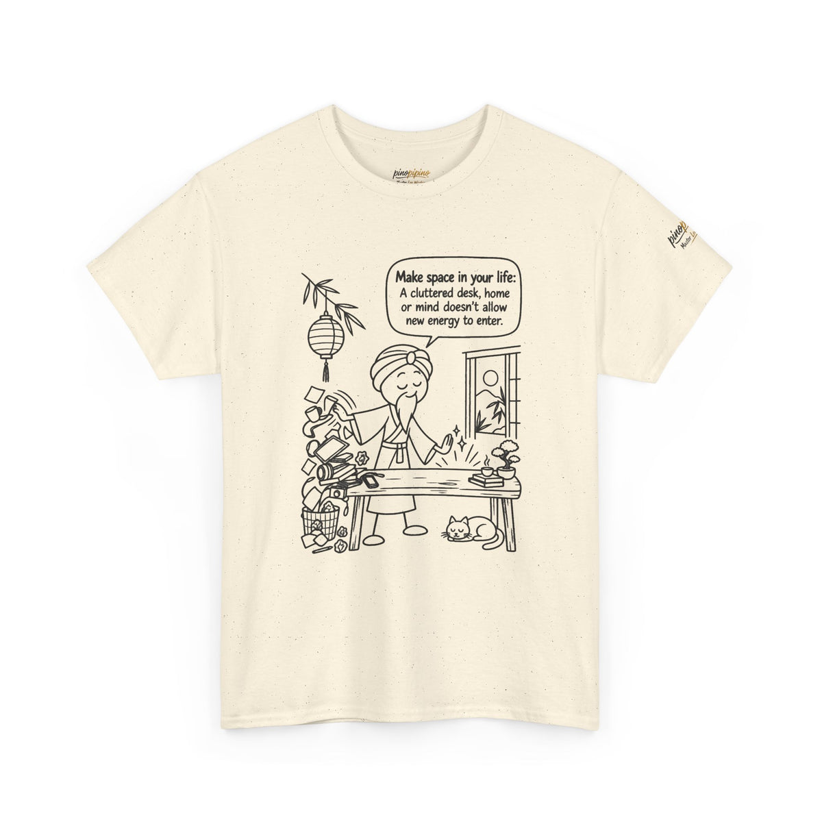 "Make Space in Your Life" Desk Humor Tee