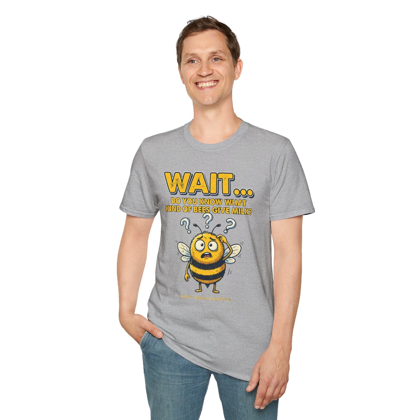 Bee Graphic T-Shirt — Cute ‘Boobees’ Halloween Bee Design