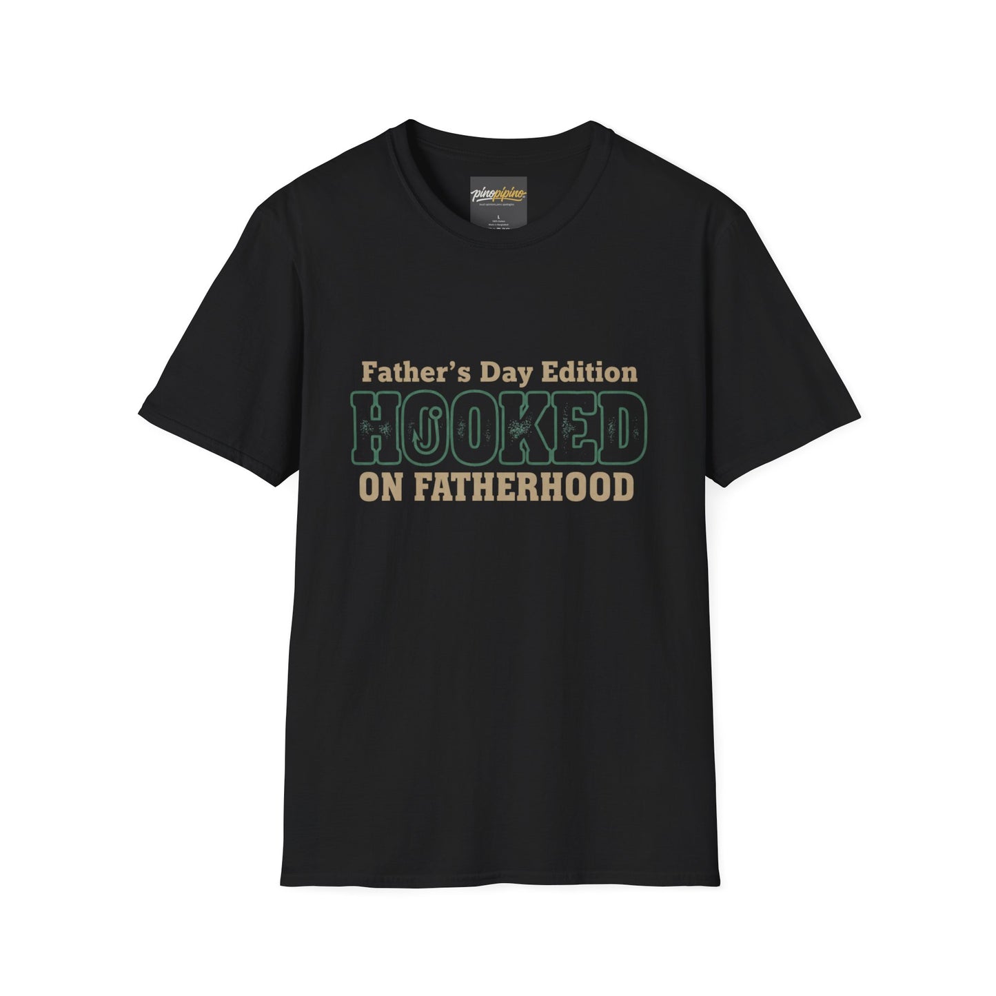 Hooked on Fatherhood T-Shirt — Father's Day Edition Dad Tee