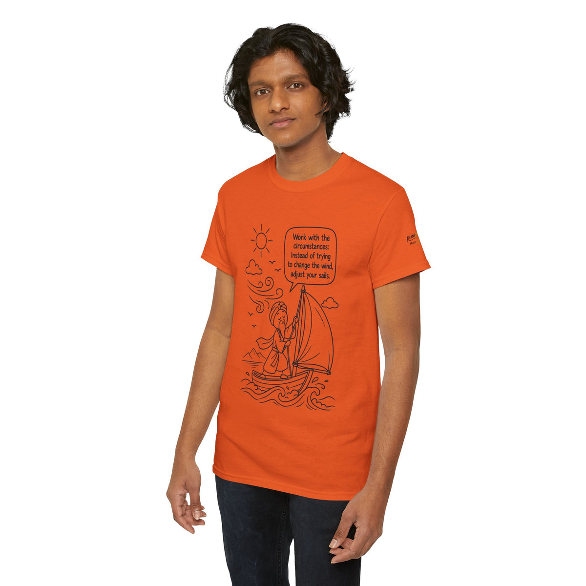 "Work with the circumstances" - Master Lee's Wisdom Tee
