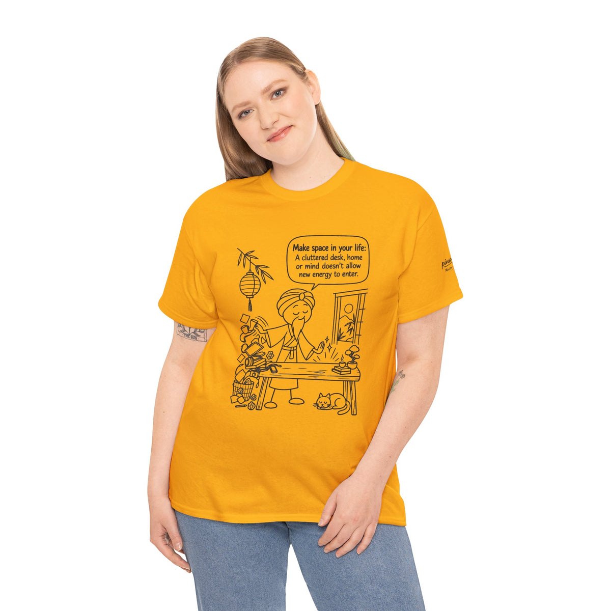 "Make Space in Your Life" Desk Humor Tee