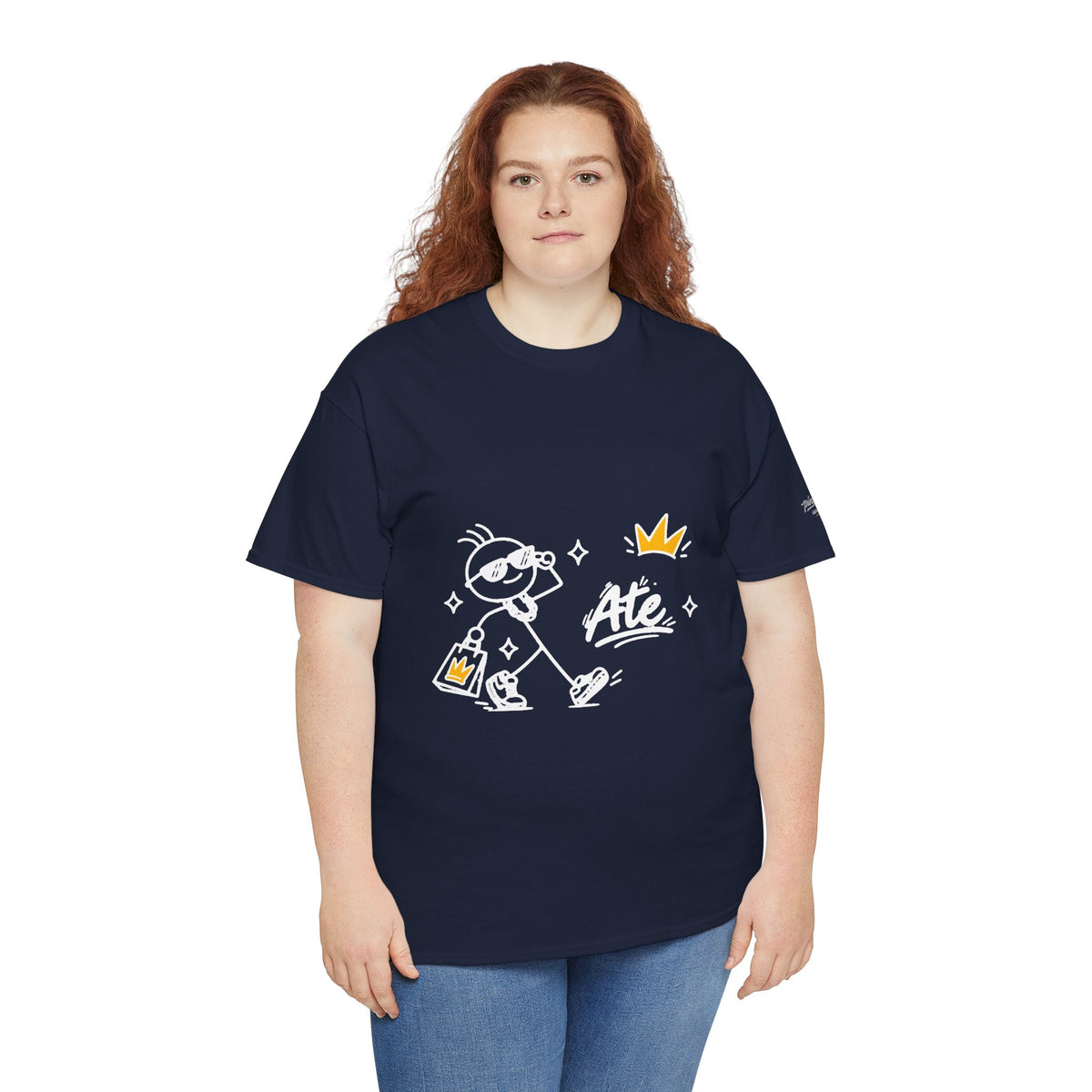 "Ate" Gen Z Slang - Stick Figure Tee