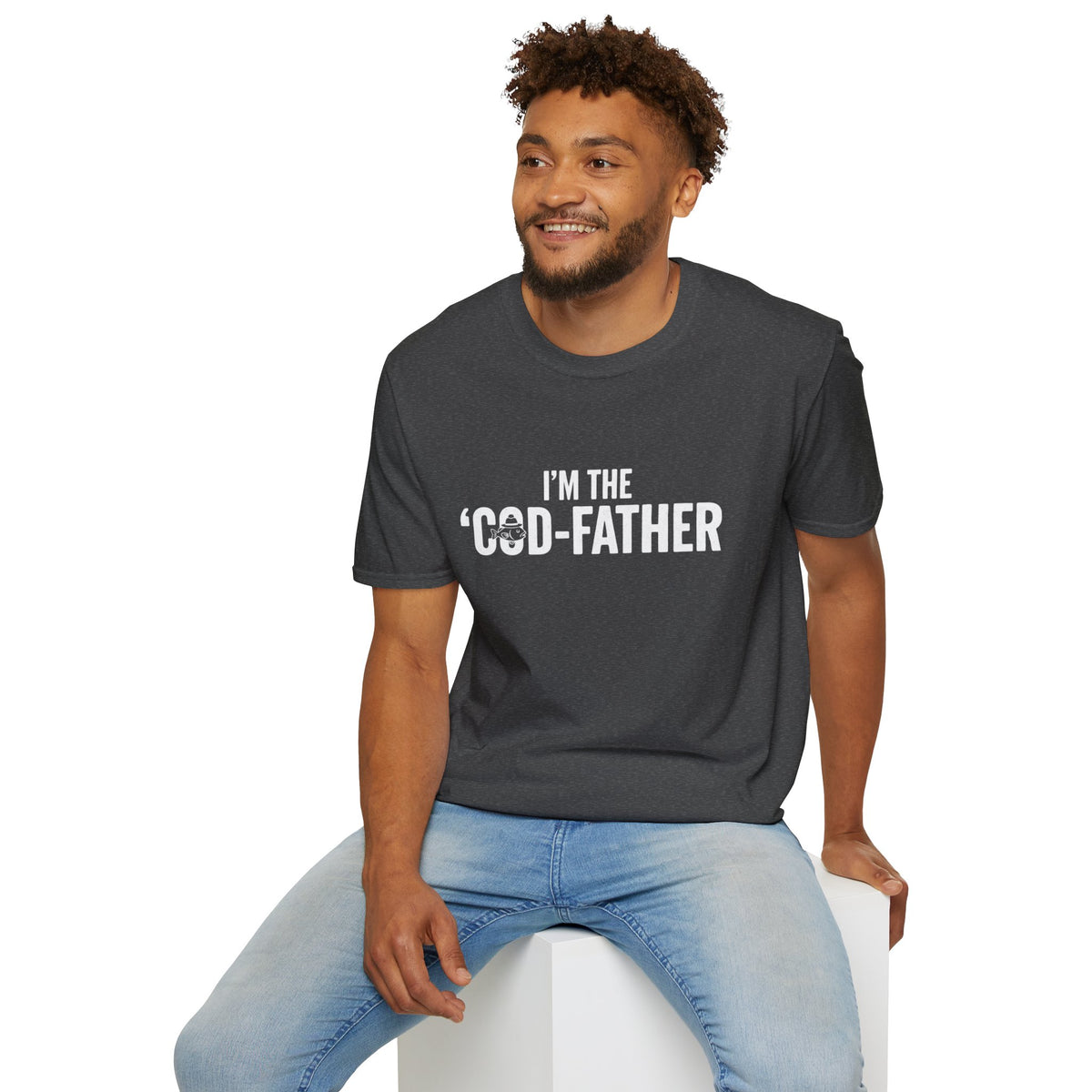 "I'm the 'Cod-Father'" - Funny Fisherman T-Shirt