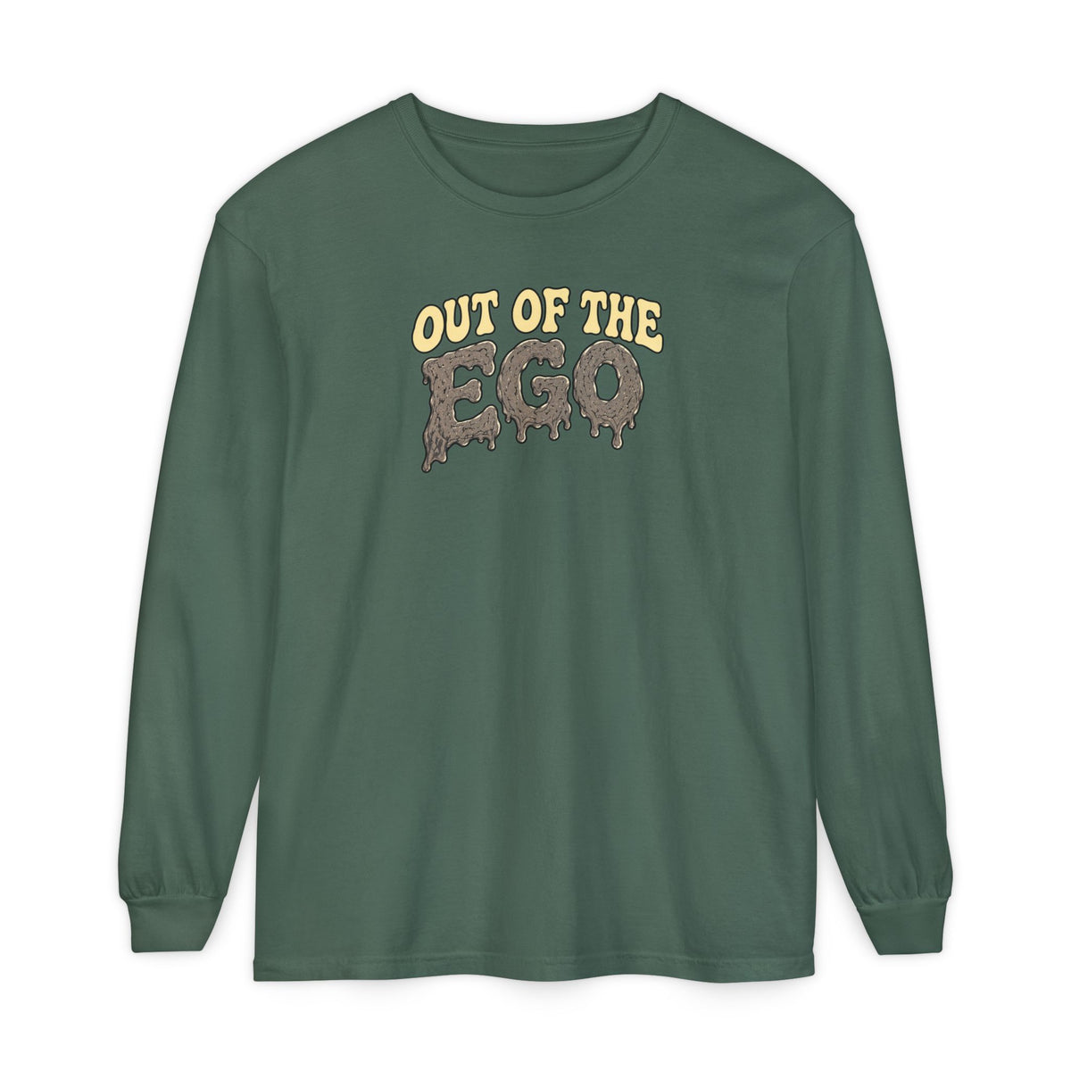 "Out of the Ego" Long Sleeve T-Shirt — Psychedelic DMT Blast Graphic