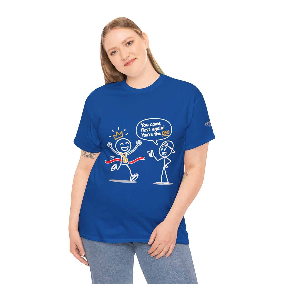 "CEO" Gen Z Slang Series - Minimalist Graphic Tee