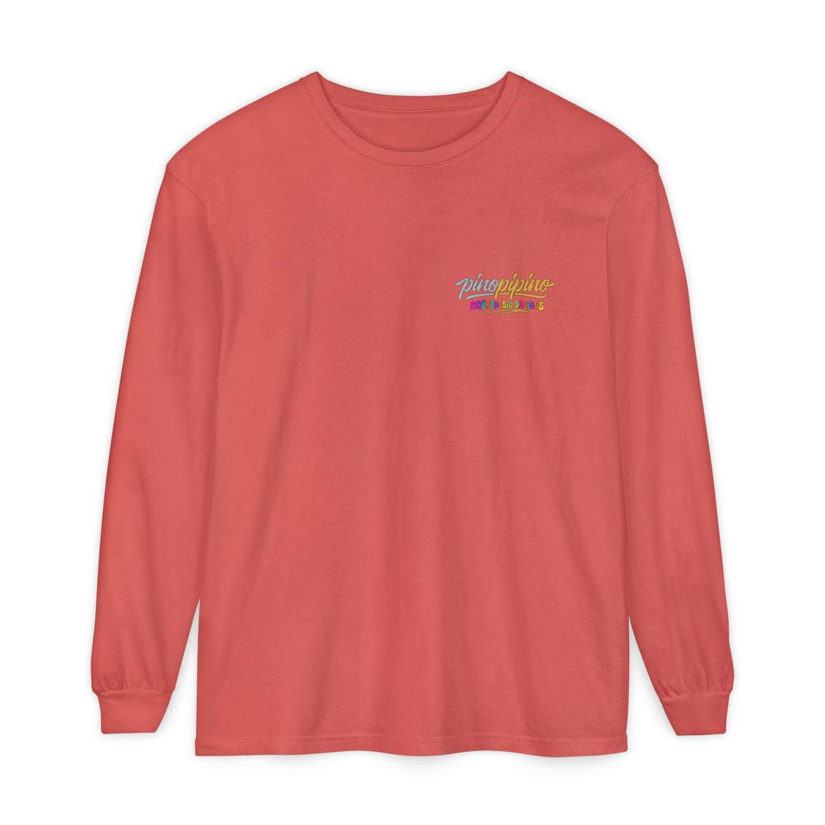 "When the Shrooms Bloom, The Goom Zooms" Psychedelic Design Long Sleeve T-Shirt