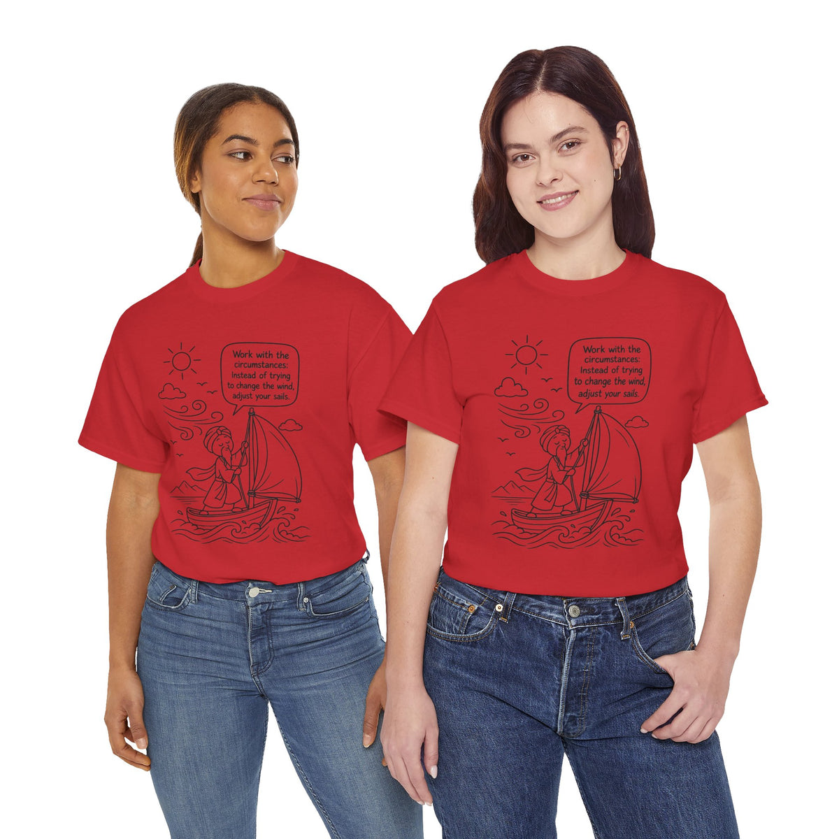 "Work with the circumstances" - Master Lee's Wisdom Tee