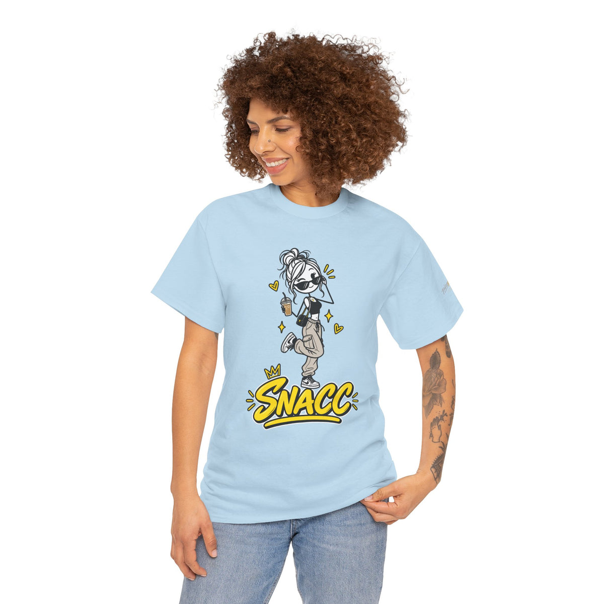 "SNACC" Woman Streetwear Graphic Tee