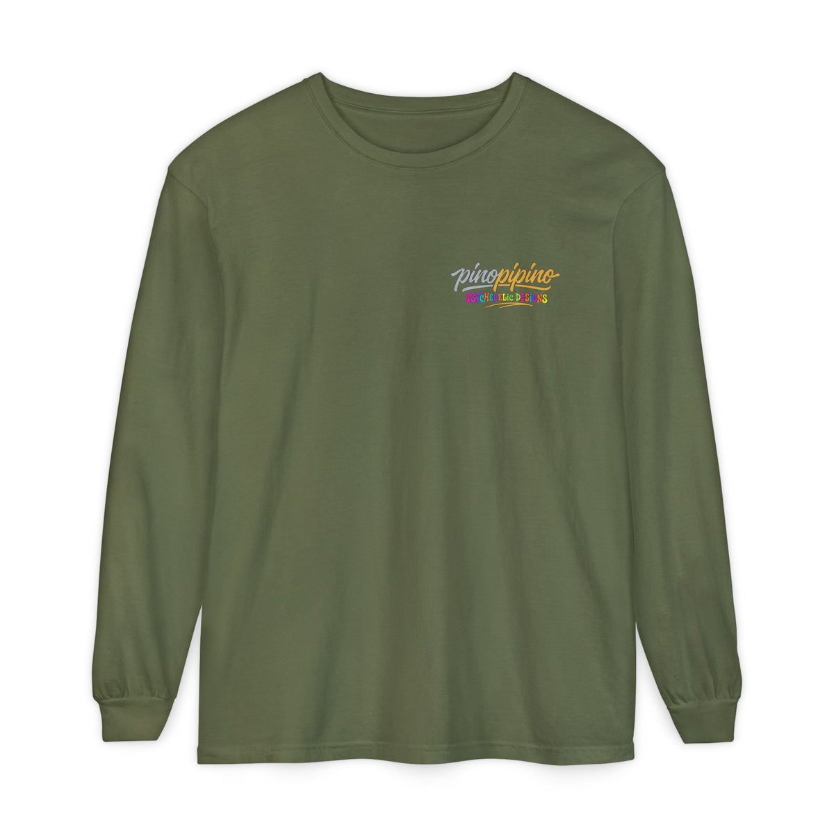 "Ayahuasca’s Wormhole to Wisdom" Psychedelic Long Sleeve Tee