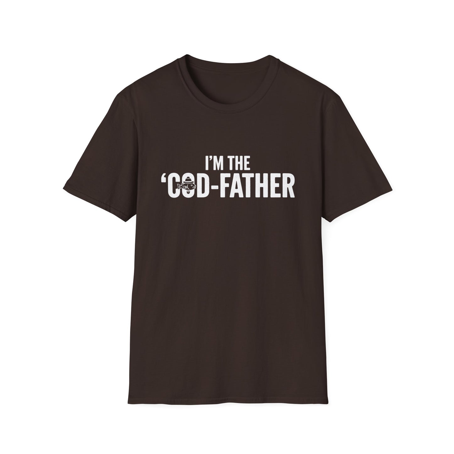 I'm the 'Cod-Father' T-Shirt – Funny Fisherman Dad Gift