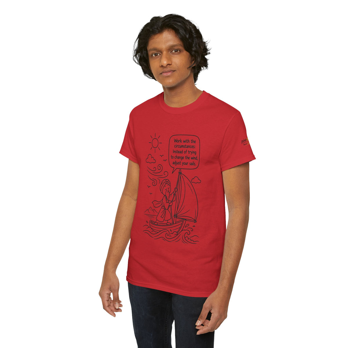 "Work with the circumstances" - Master Lee's Wisdom Tee