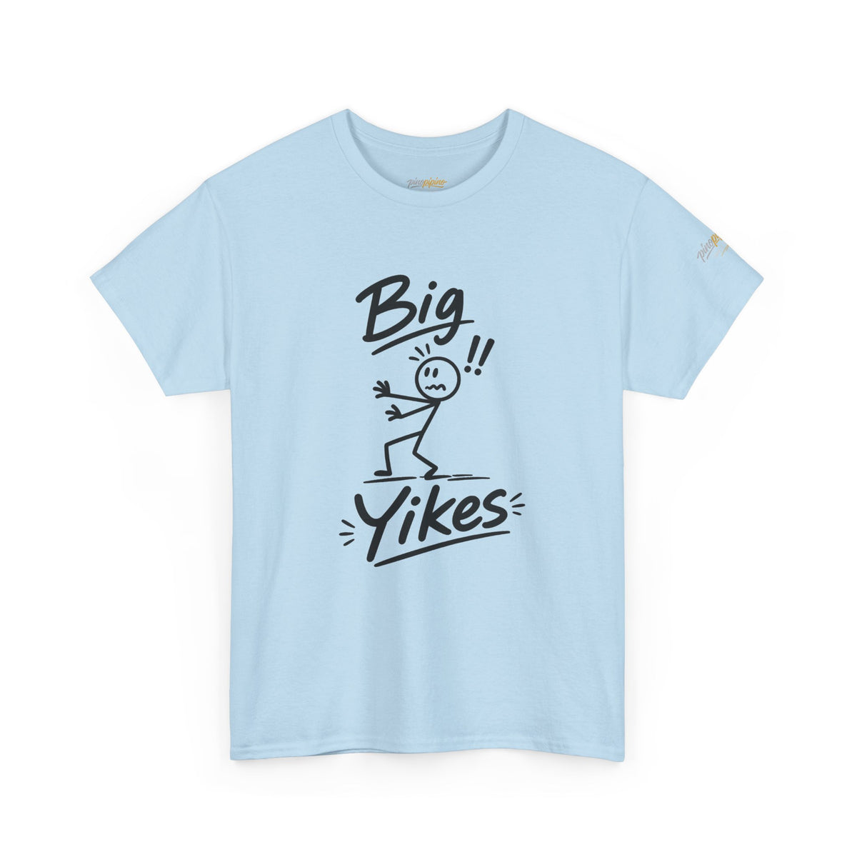 "Big Yikes Tee" — Funny Graphic Cotton T‑Shirt