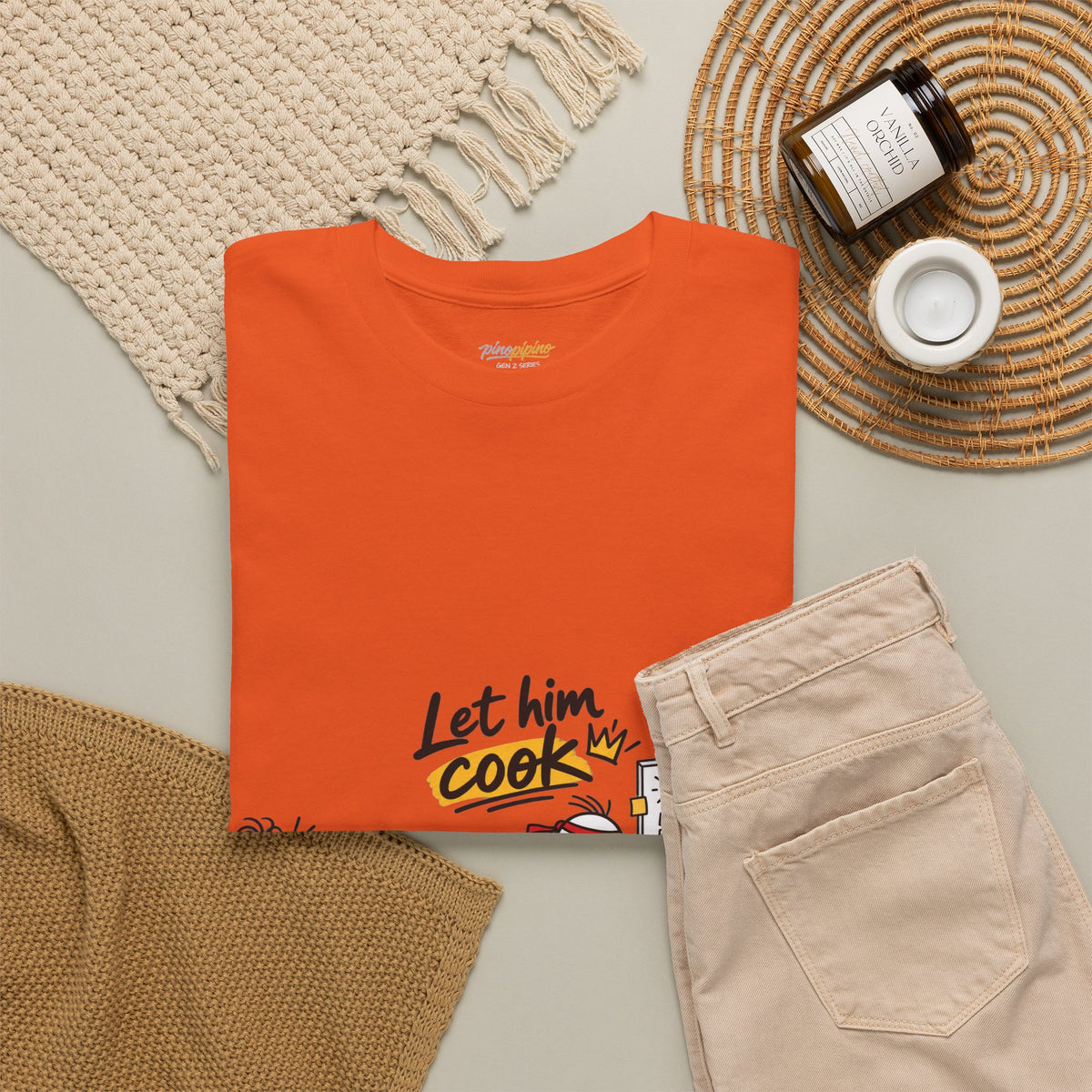 "Let Him Cook" Cartoon Graphic Tee
