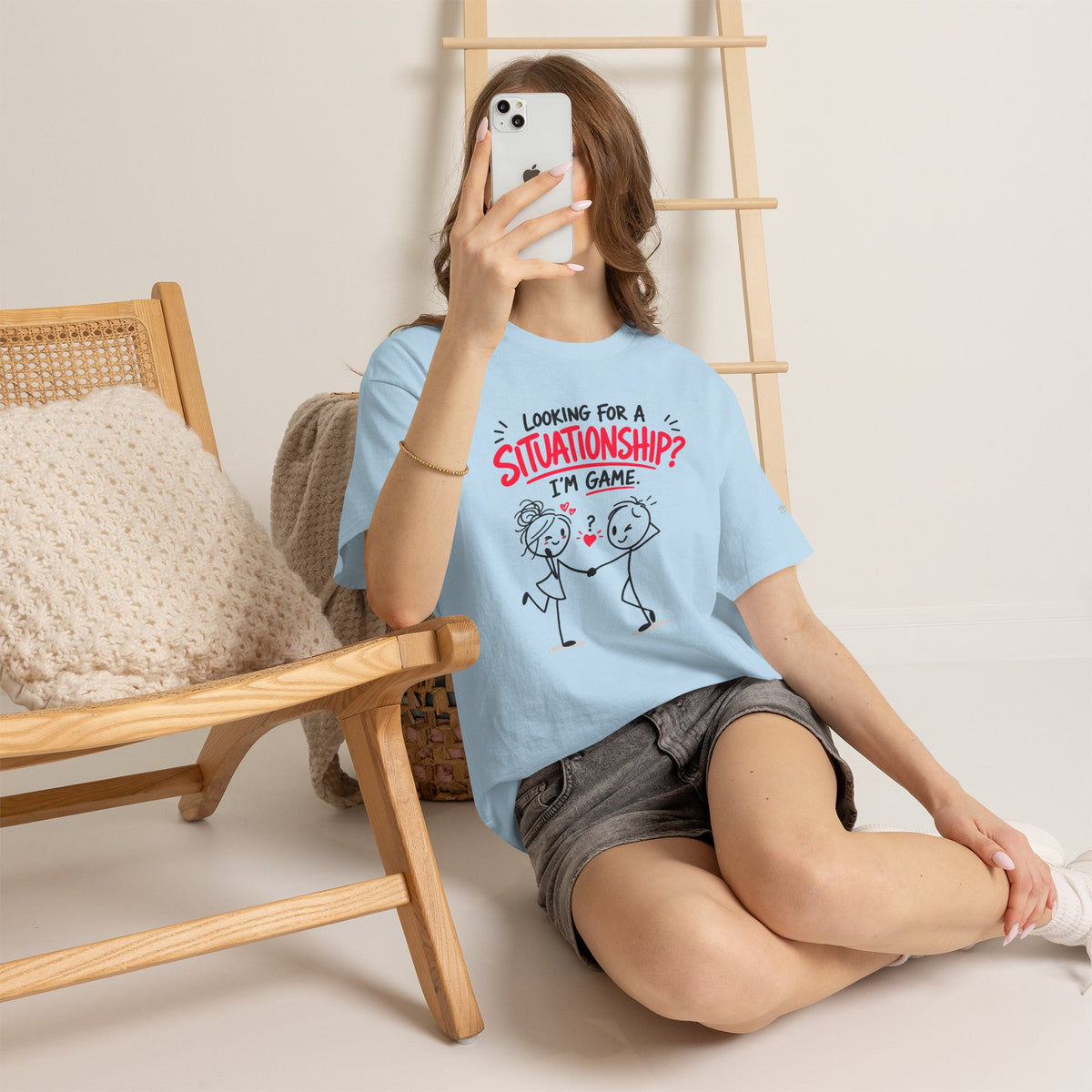 "Looking for a Situationship? I'm Game" T-Shirt