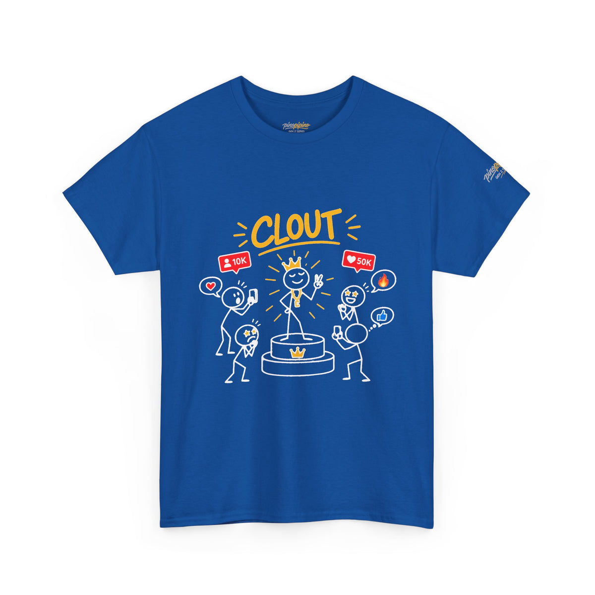 "Clout" Graphic Tee — Social Media Inspired "Clout" Shirt