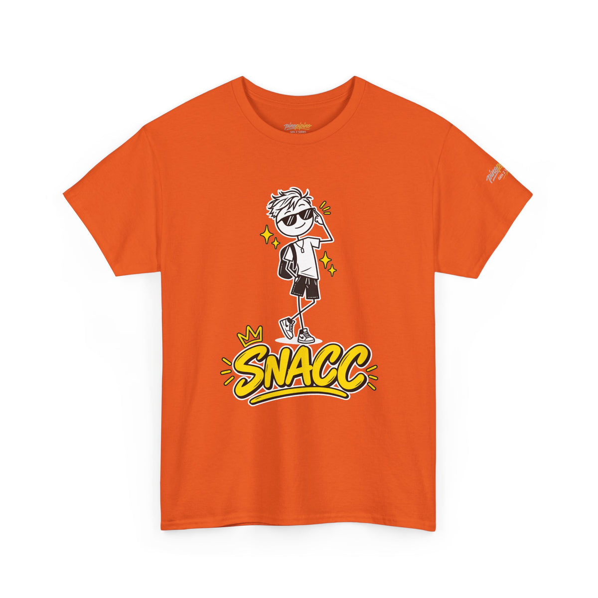 “SNACC” Man Graphic Streetwear Tee
