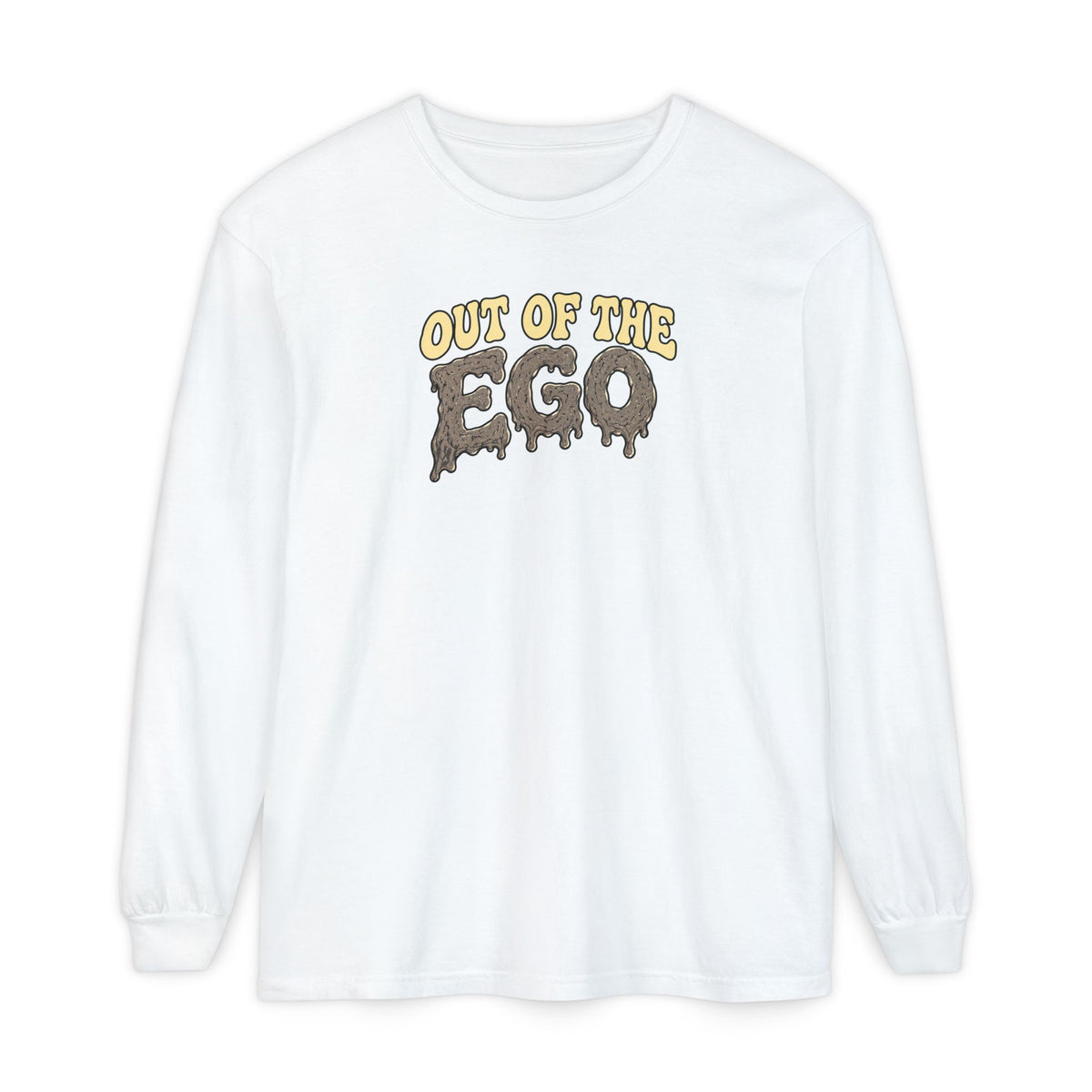 "Out of the Ego" Long Sleeve T-Shirt — Psychedelic DMT Blast Graphic