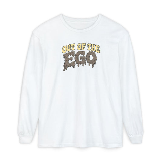 "Out of the Ego" Long Sleeve T-Shirt — Psychedelic DMT Blast Graphic