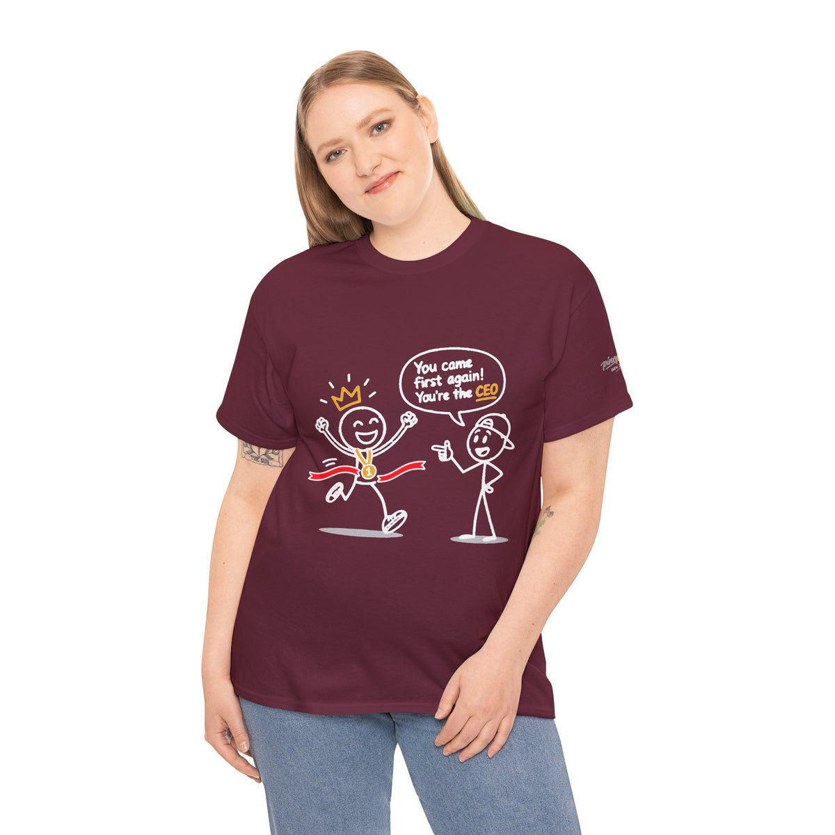 "CEO" Gen Z Slang Series - Minimalist Graphic Tee