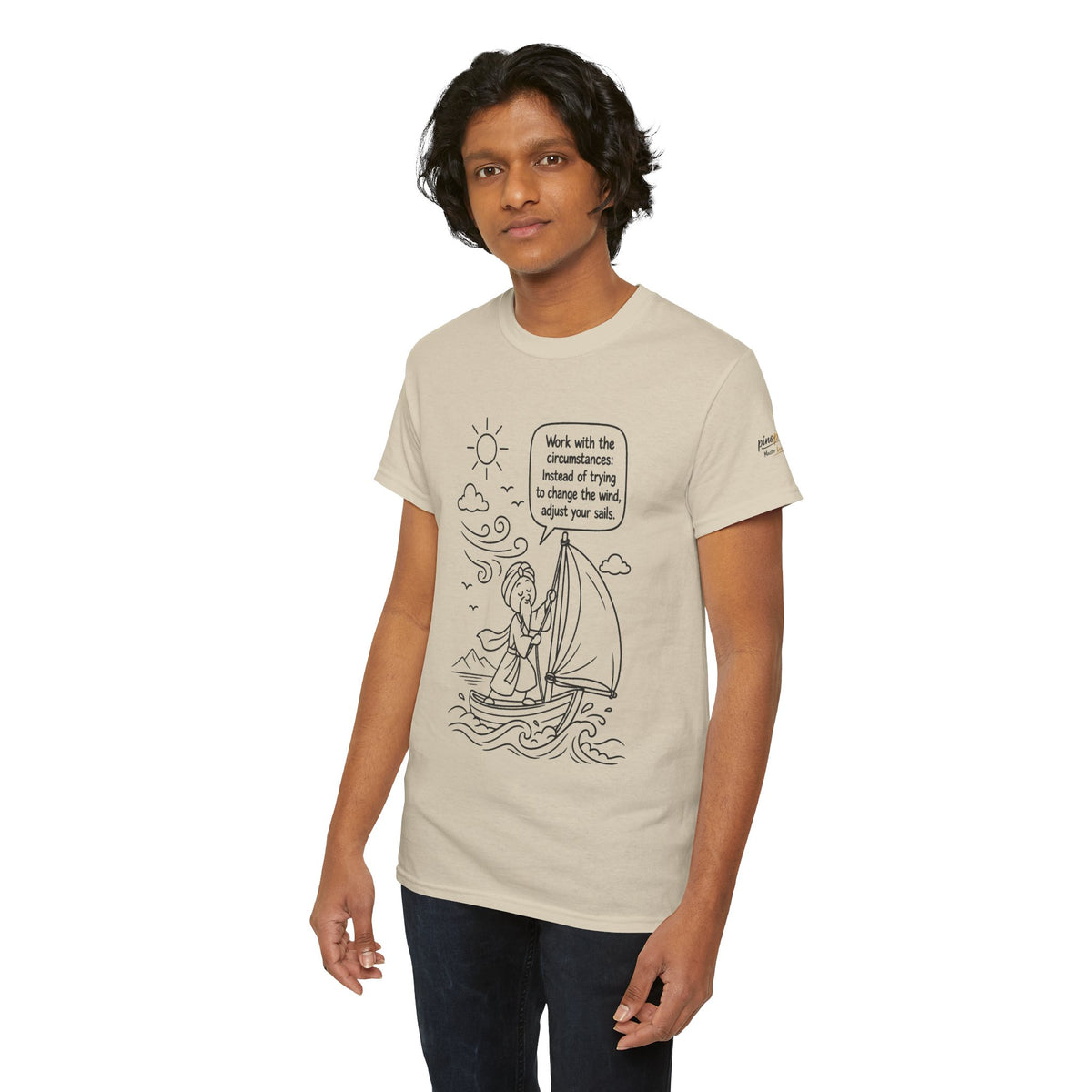"Work with the circumstances" - Master Lee's Wisdom Tee