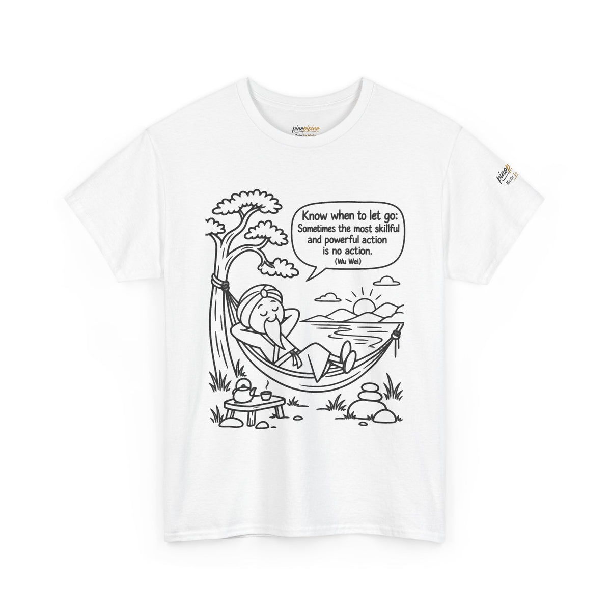"Know when to let go" - Relaxing Hammock Graphic T-Shirt