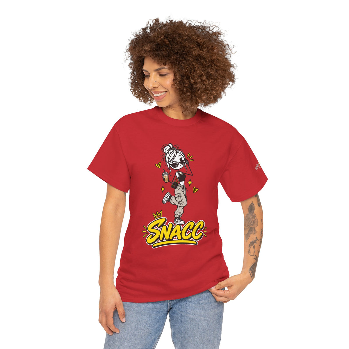 "SNACC" Woman Streetwear Graphic Tee