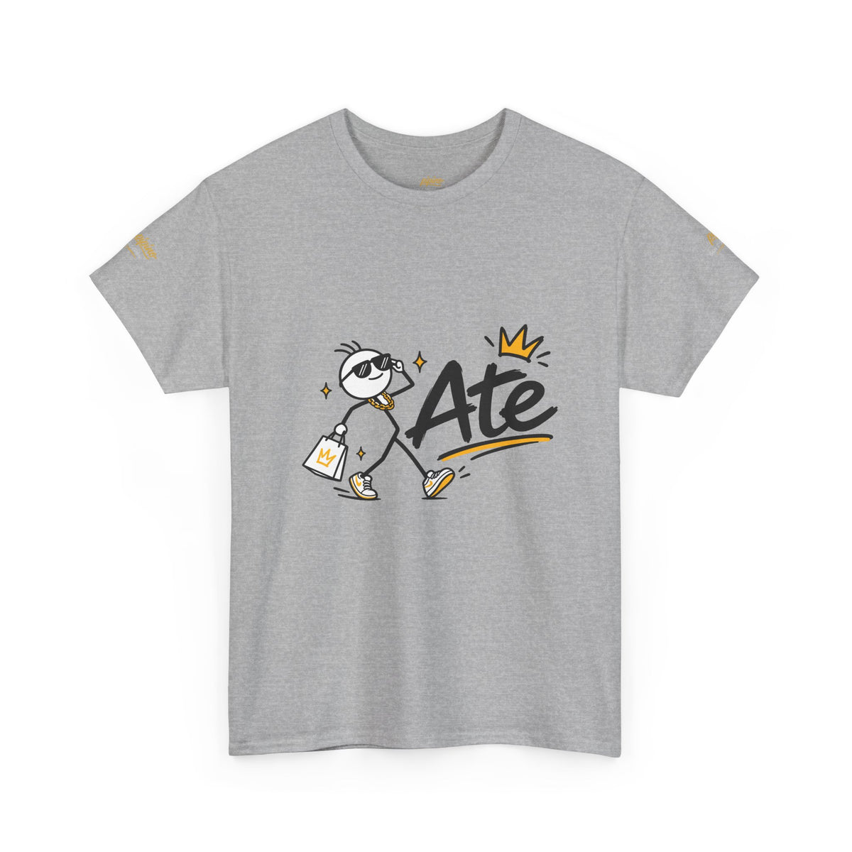"Ate" Stickman Gen Z Slang Tee