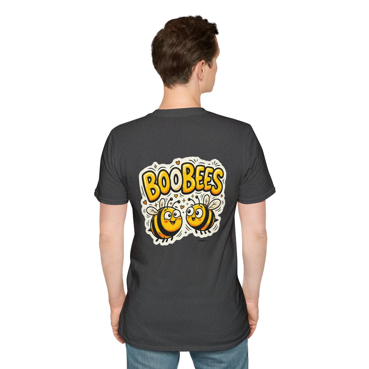 Bee Graphic T-Shirt — Cute ‘Boobees’ Halloween Bee Design
