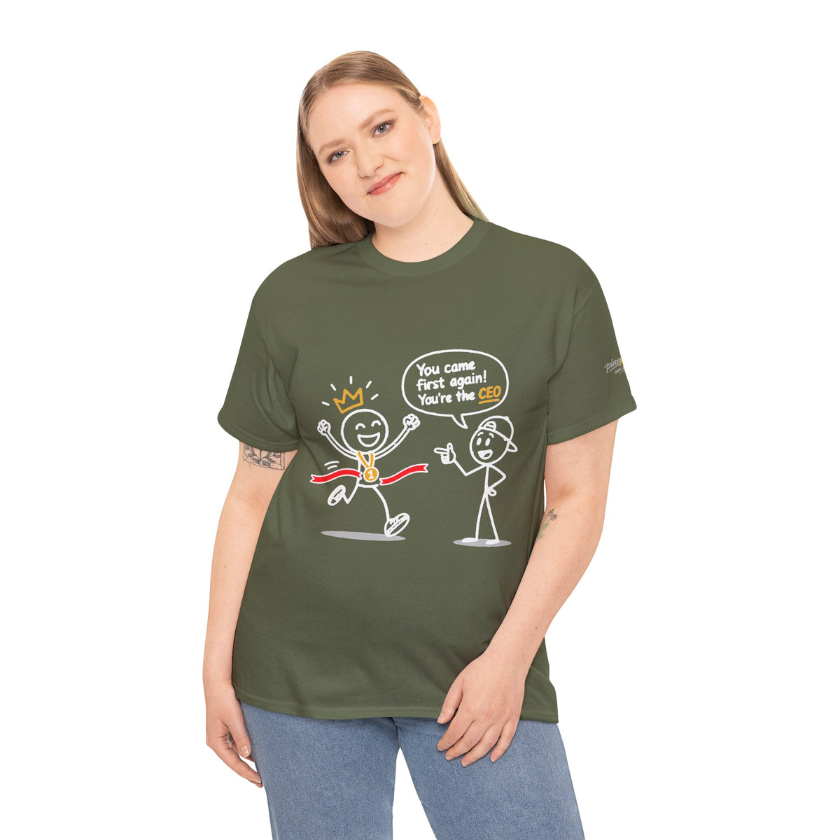 "CEO" Gen Z Slang Series - Minimalist Graphic Tee