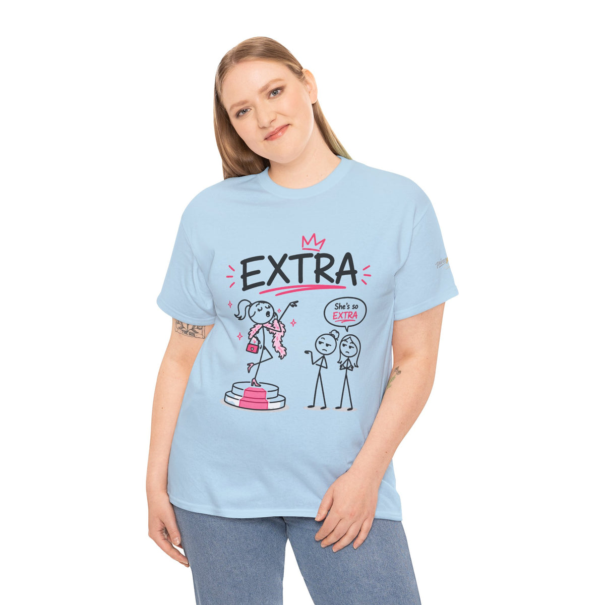 Funny Graphic Tee "She’s So Extra"