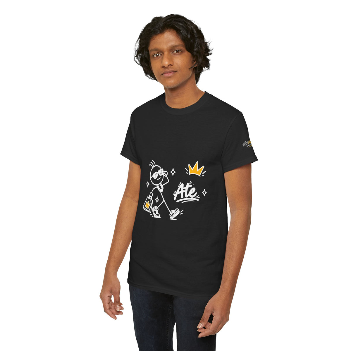 "Ate" Gen Z Slang - Stick Figure Tee