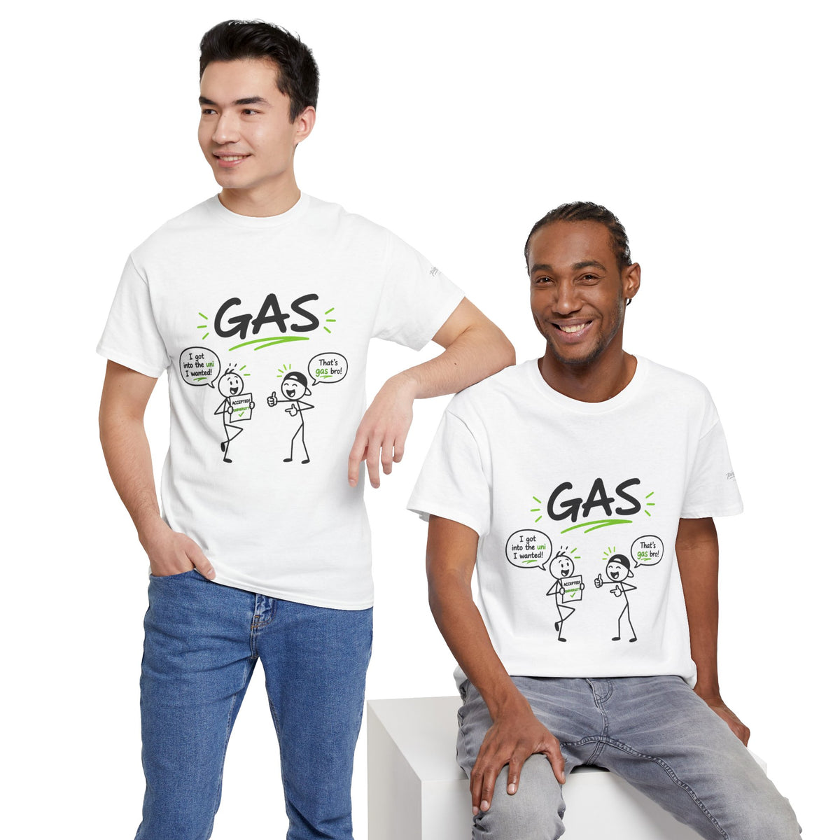 "Gas" Gen Z Slang Graphic Tee