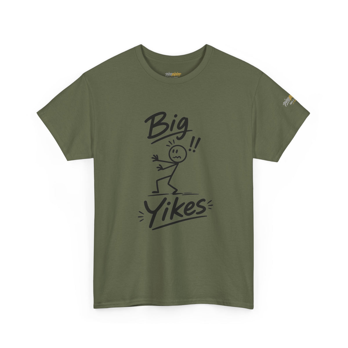 "Big Yikes Tee" — Funny Graphic Cotton T‑Shirt