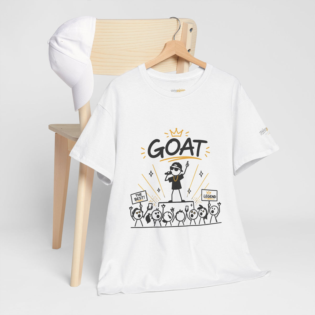 "GOAT" Gen Z Slang Graphic T-Shirt