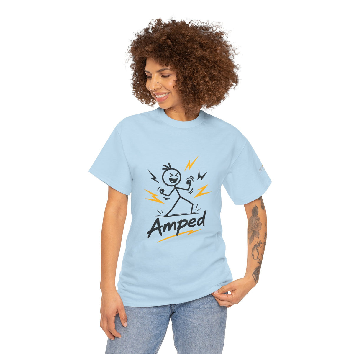 Electric Stick Figure "Amped" T-Shirt