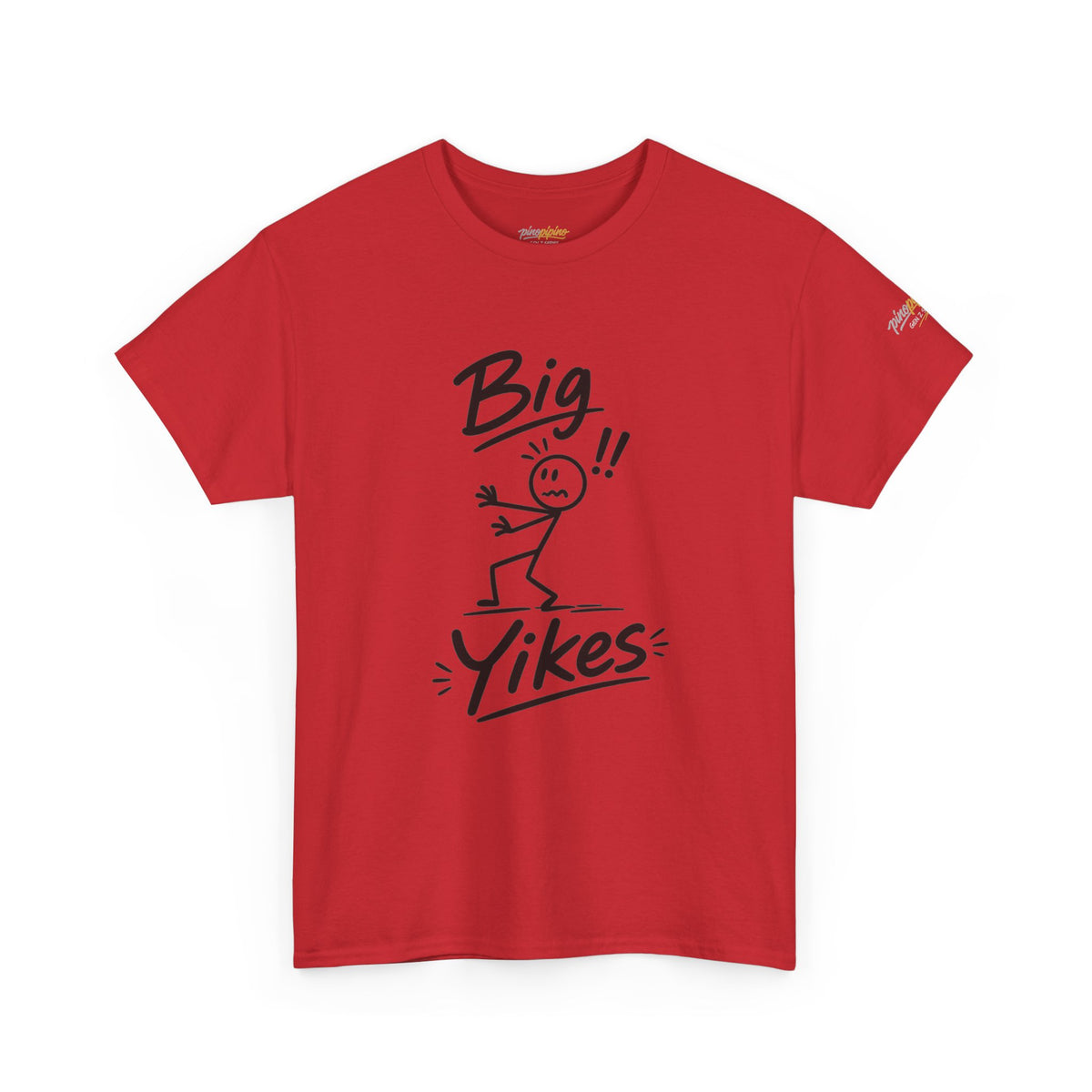 "Big Yikes Tee" — Funny Graphic Cotton T‑Shirt