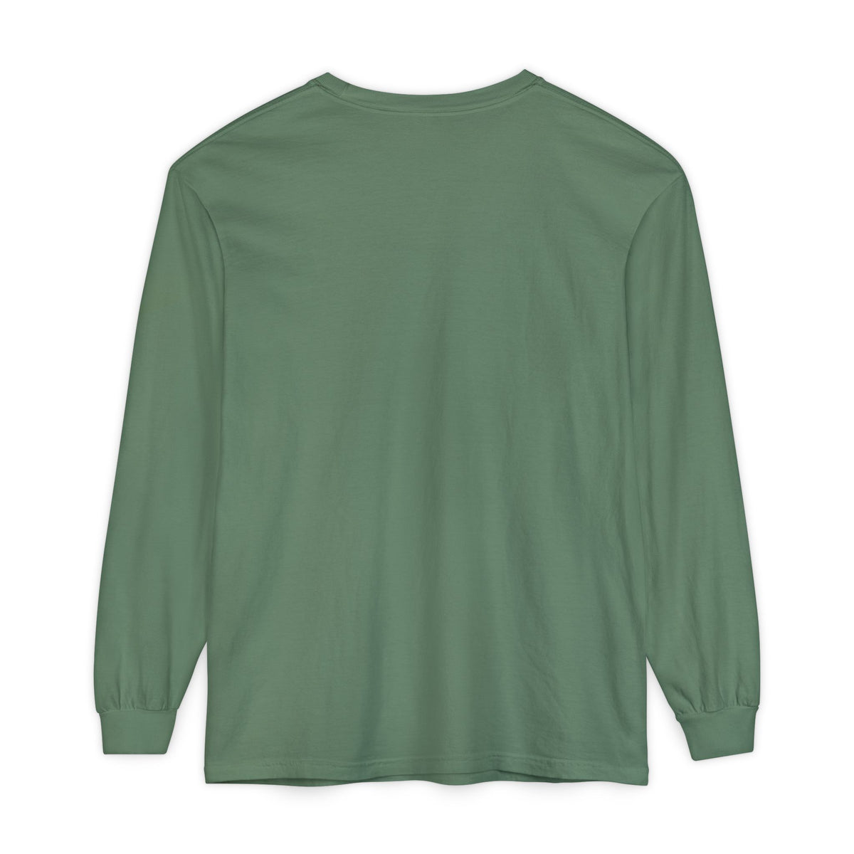 "Shrooming Where the Grass Is Greener" - Front Design Psychedelic Mushroom Long Sleeve T‑Shirt