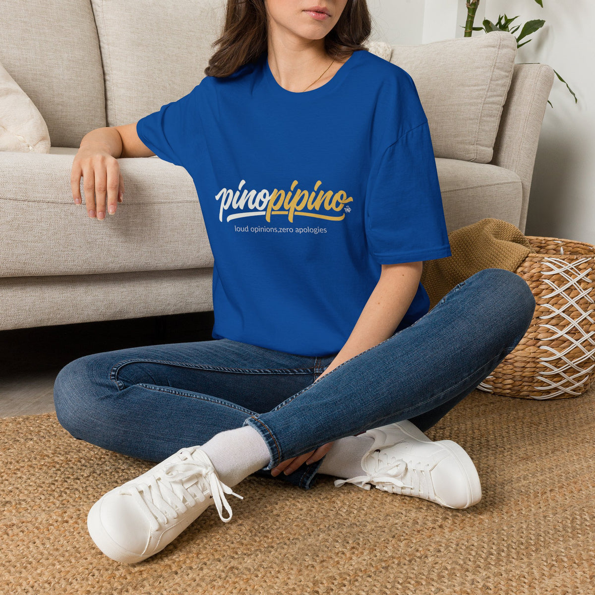 Pinopipino Logo T-Shirt — Retro Script