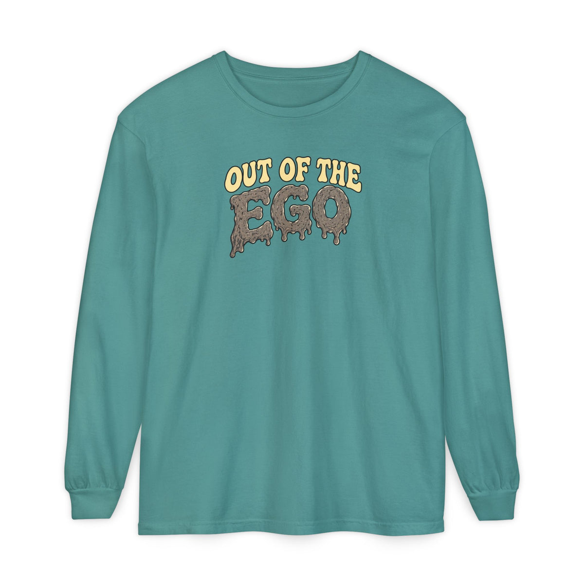 "Out of the Ego" Long Sleeve T-Shirt — Psychedelic DMT Blast Graphic