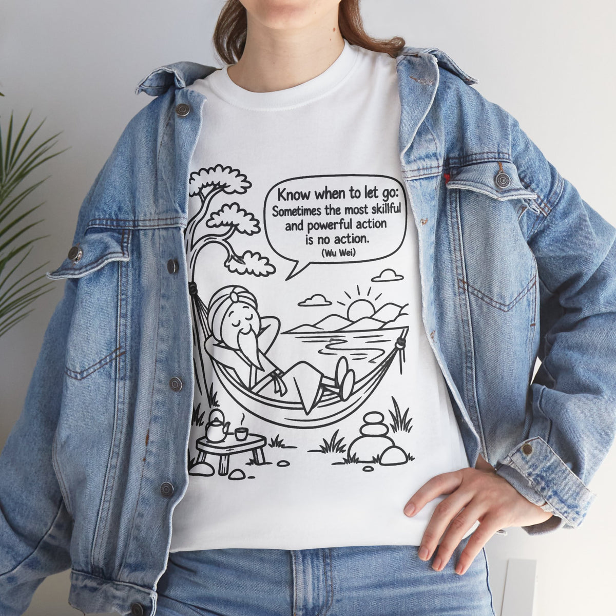 "Know when to let go" - Relaxing Hammock Graphic T-Shirt