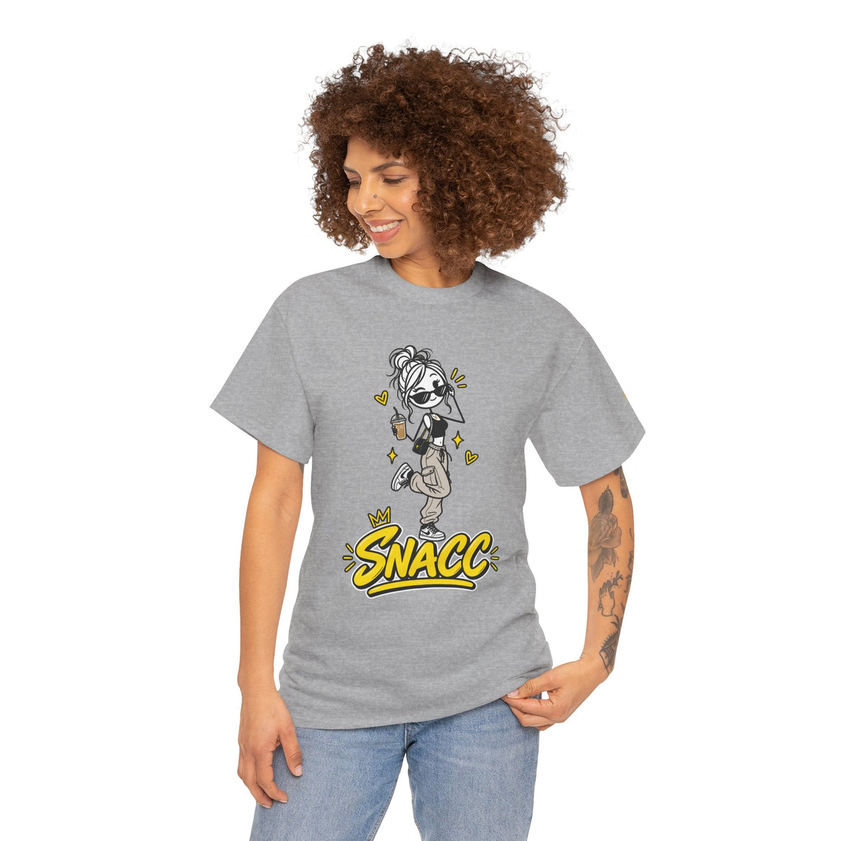 "SNACC" Woman Streetwear Graphic Tee