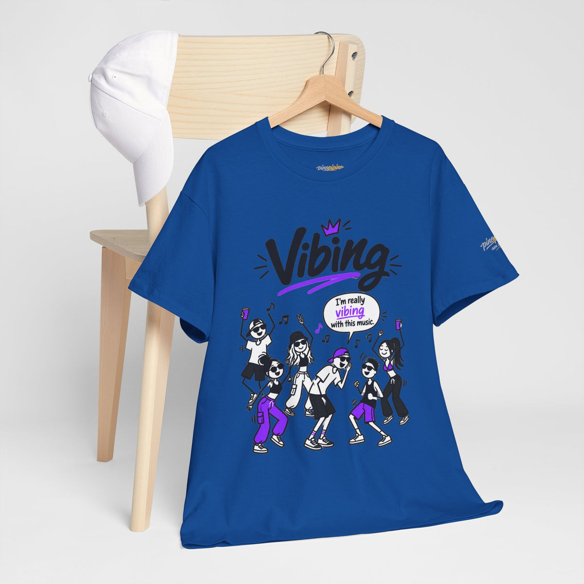 Vibing Dance Party Tee — "I'm Really Vibing" Graphic T-Shirt