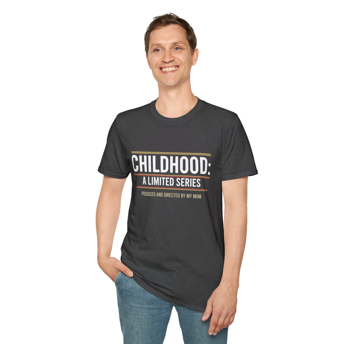 "Childhood: A Limited Series - Produced and Directed by My Mom" Vintage Retro Tee