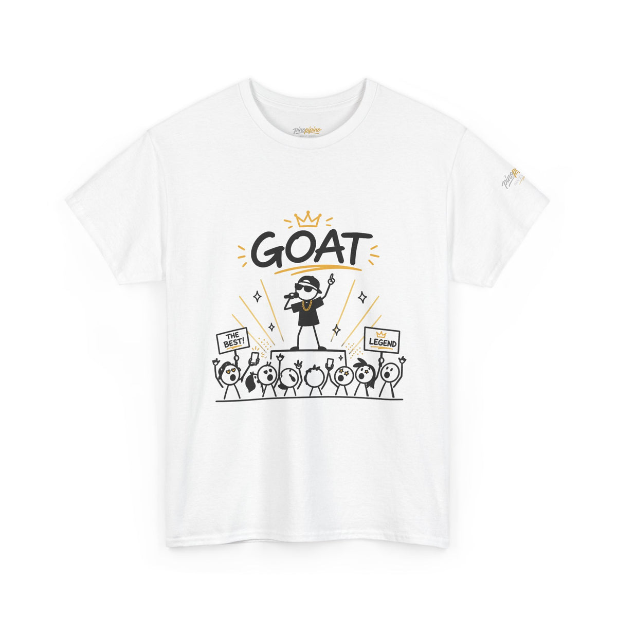 "GOAT" Gen Z Slang Graphic T-Shirt